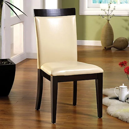 Pack of 2 Contemporary Side Chairs